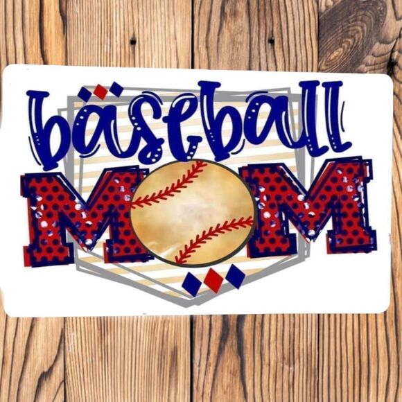 Baseball Mom Magnet - Picture 1 of 2